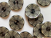 Shell Buttons - Flower Laser