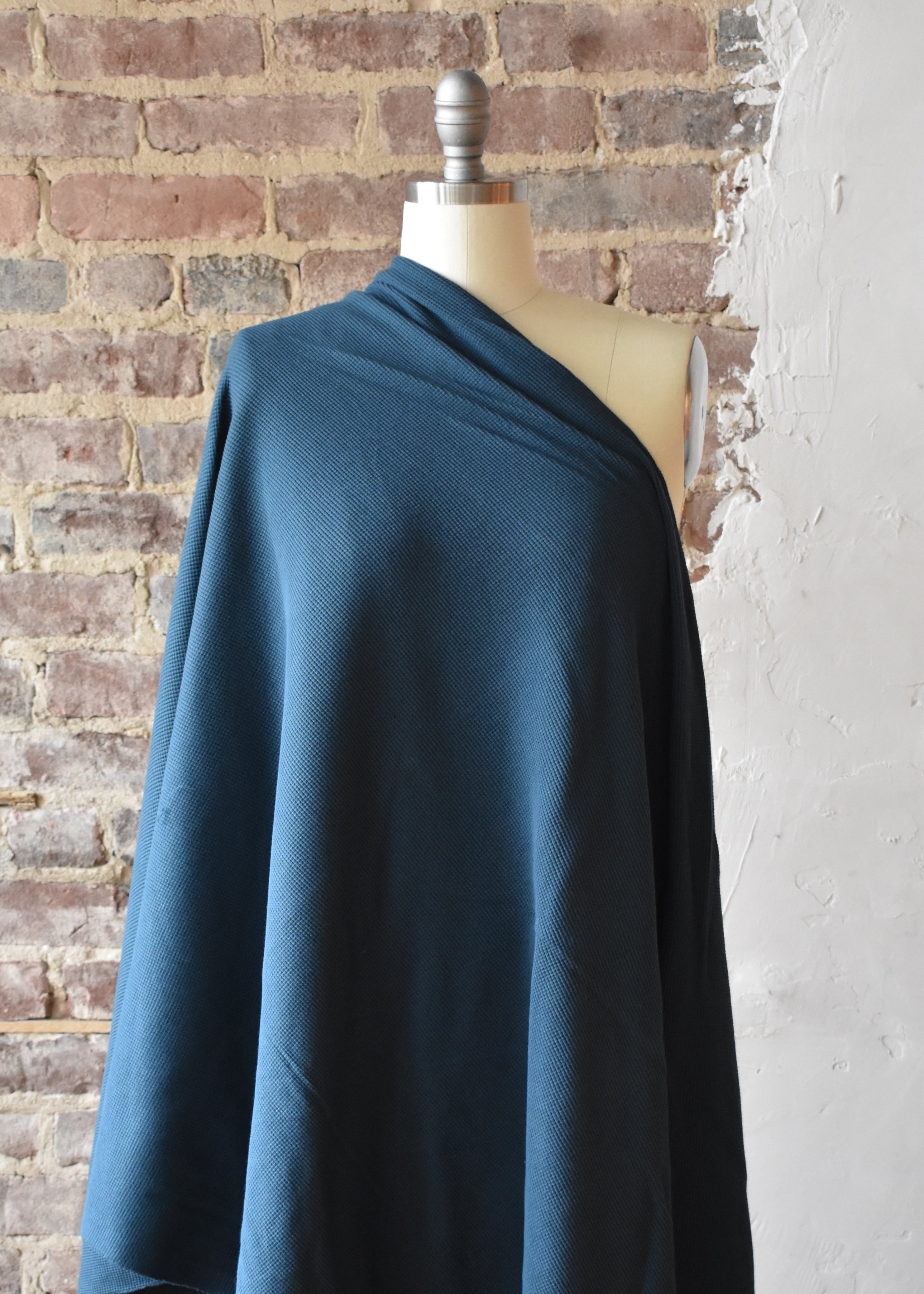 Organic Cotton Waffle Knit by the 1/4 yard – EWE fine fiber
