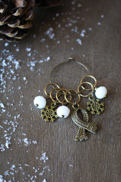 Cozy Winter Stitch Markers