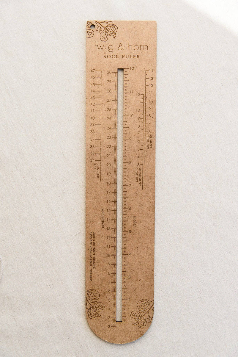 Tubing Sizing Ruler Sock Sizing Ruler – EWE fine fiber goods