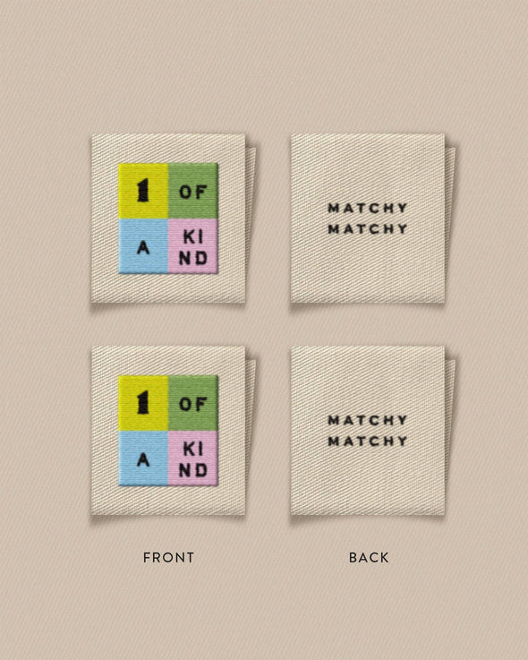 Matchy Matchy Sewing Club Woven Labels