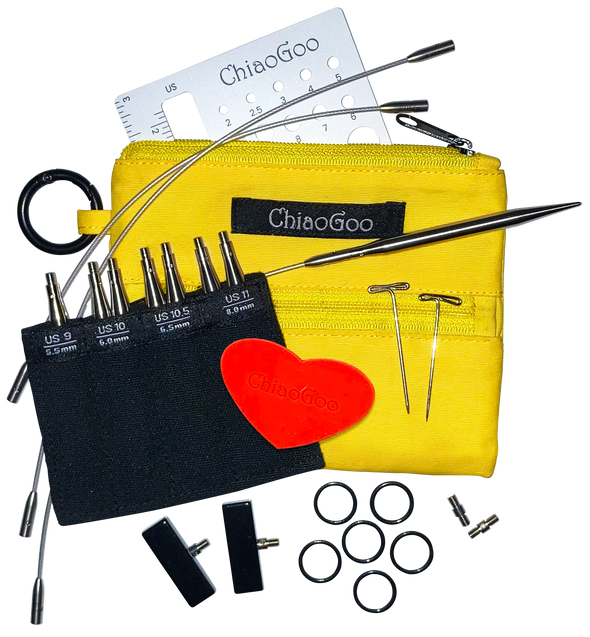 ChiaoGoo Twist Shortie Interchangeable Sets