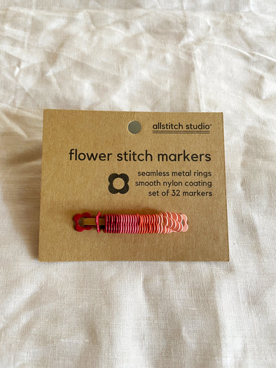 Flower Seamless Stitch Markers