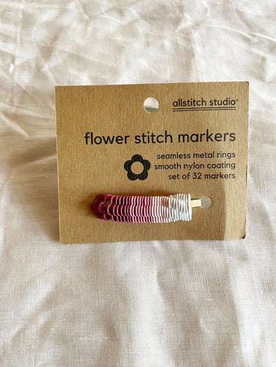 Flower Seamless Stitch Markers – EWE fine fiber goods