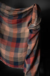 Painterly Rouge European Laundered Linen
