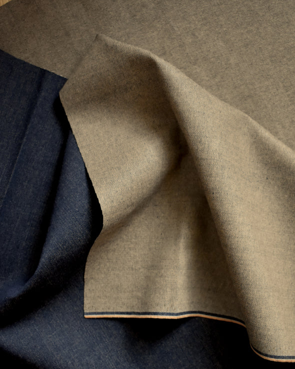 Sienna Non Stretch Deadstock Italian Denim by the 1/4 yard