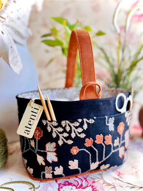 Atenti Knitting and Crochet Project Bags- Caddy