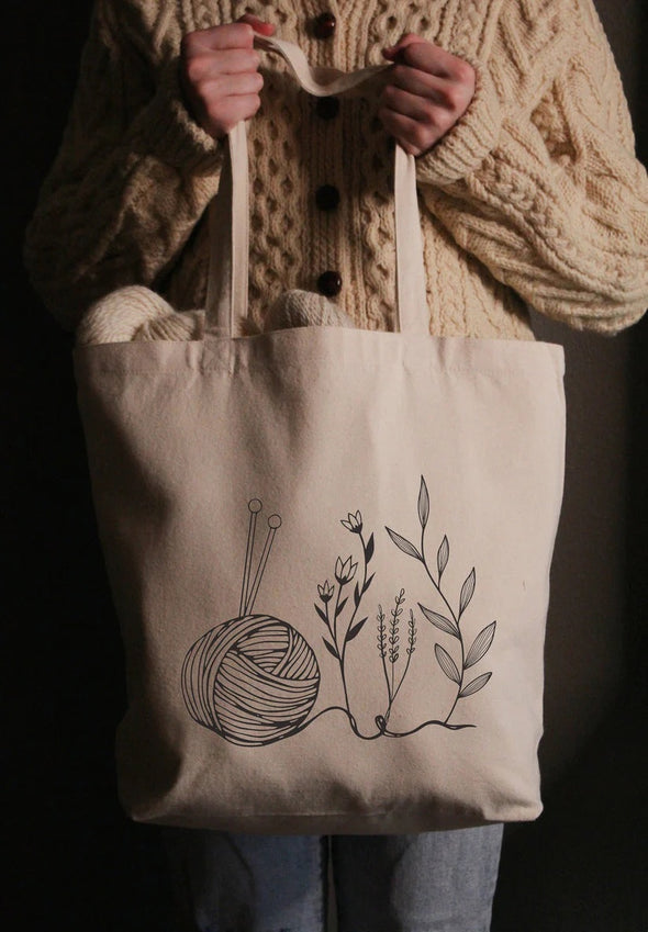 Yarn Garden Tote Bag