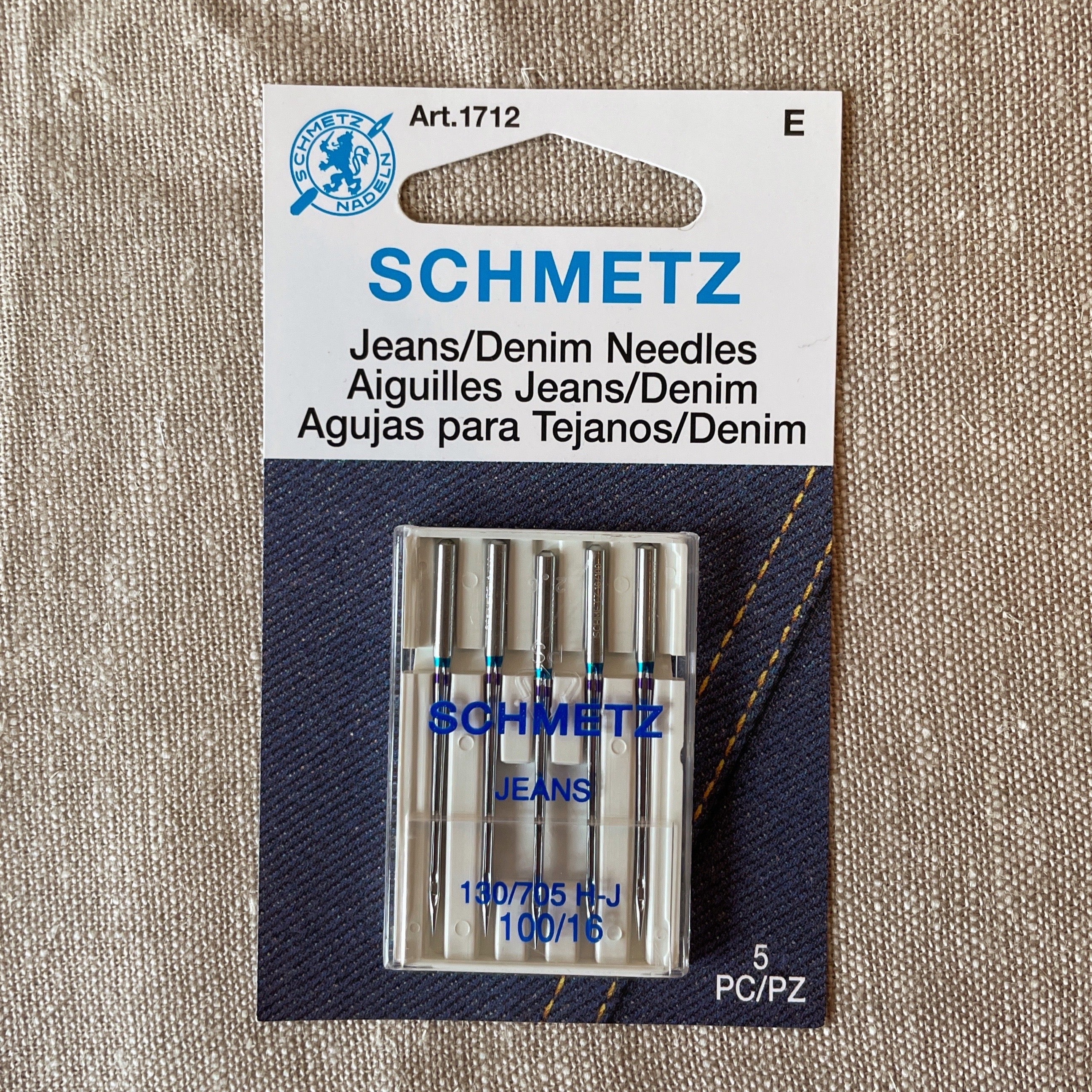 Schmetz Metallic Twin needle  Schmetz sewing machine needles