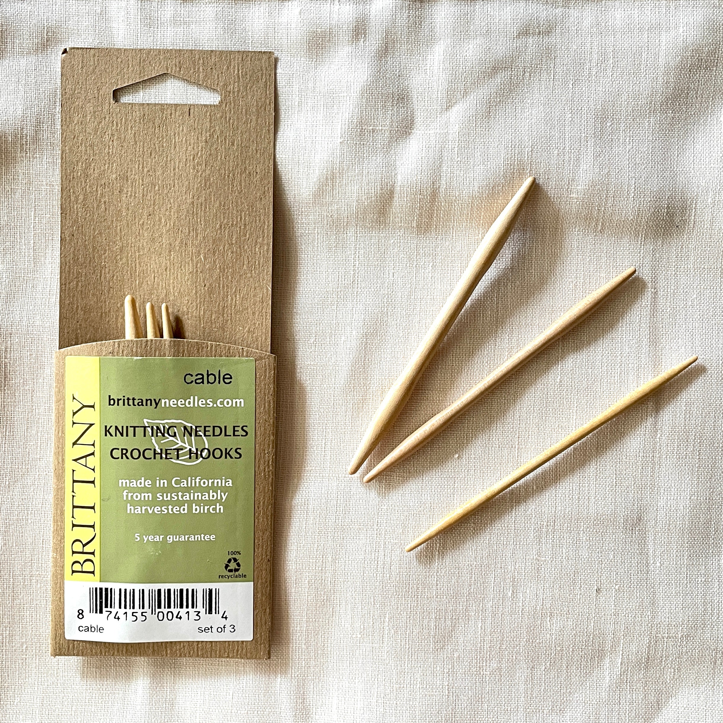 Brittany Cable Needles – EWE fine fiber goods