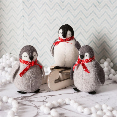 Baby Penguins Felt Craft Kit