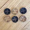 Flower Power Coconut Buttons