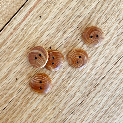 Hemlock Wood Buttons