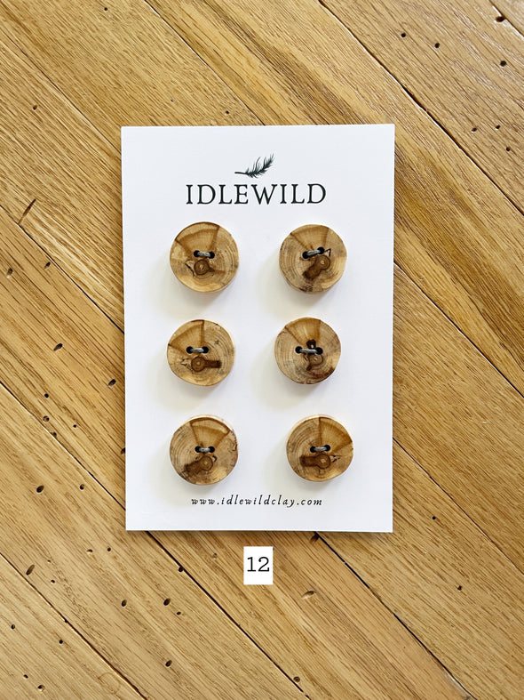 Idlewild Wood Button Sets
