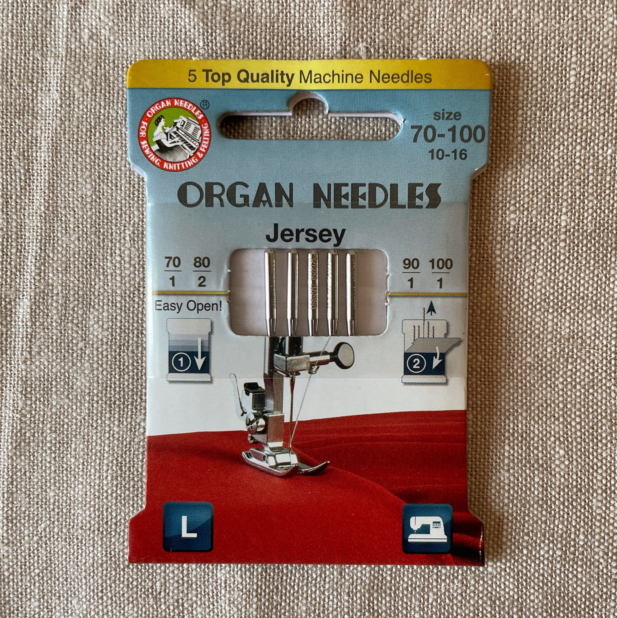 Organ Needles Universal Size 60/8 Eco Pack - Organ Needles