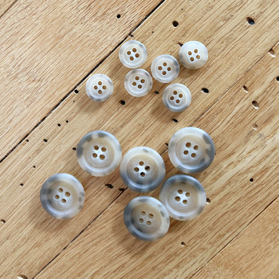 Flower Shell Buttons