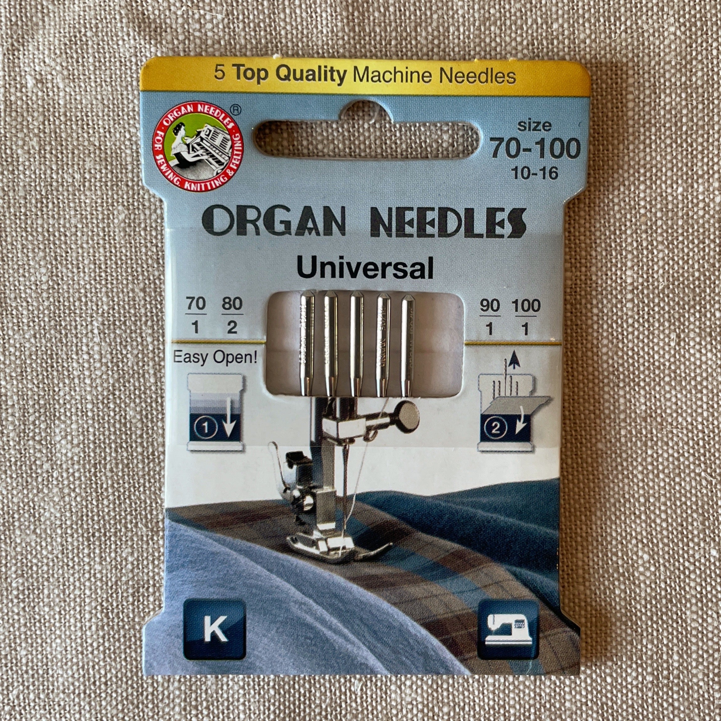 Organ Sewing Machine Needles – EWE fine fiber goods