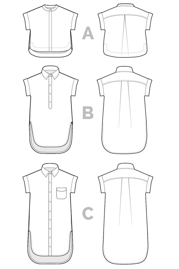 Kalle Shirt Dress Printed Pattern
