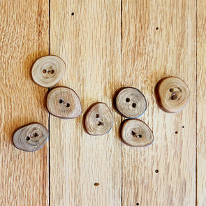 Wood Slice Buttons