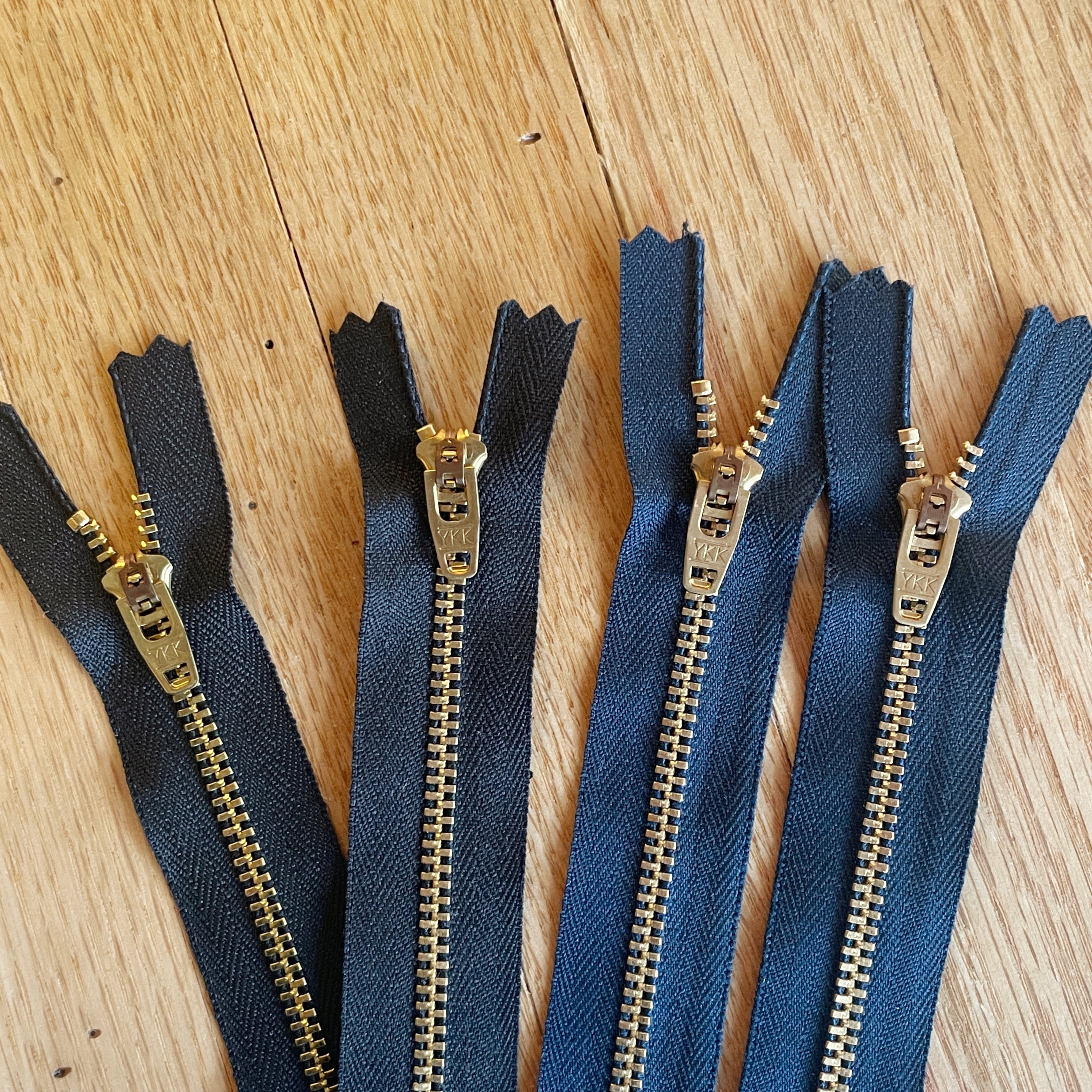 Jean Zip, Ottone, Numero 5, Closed End X5, Vari Colori, Scelta - Foto 7